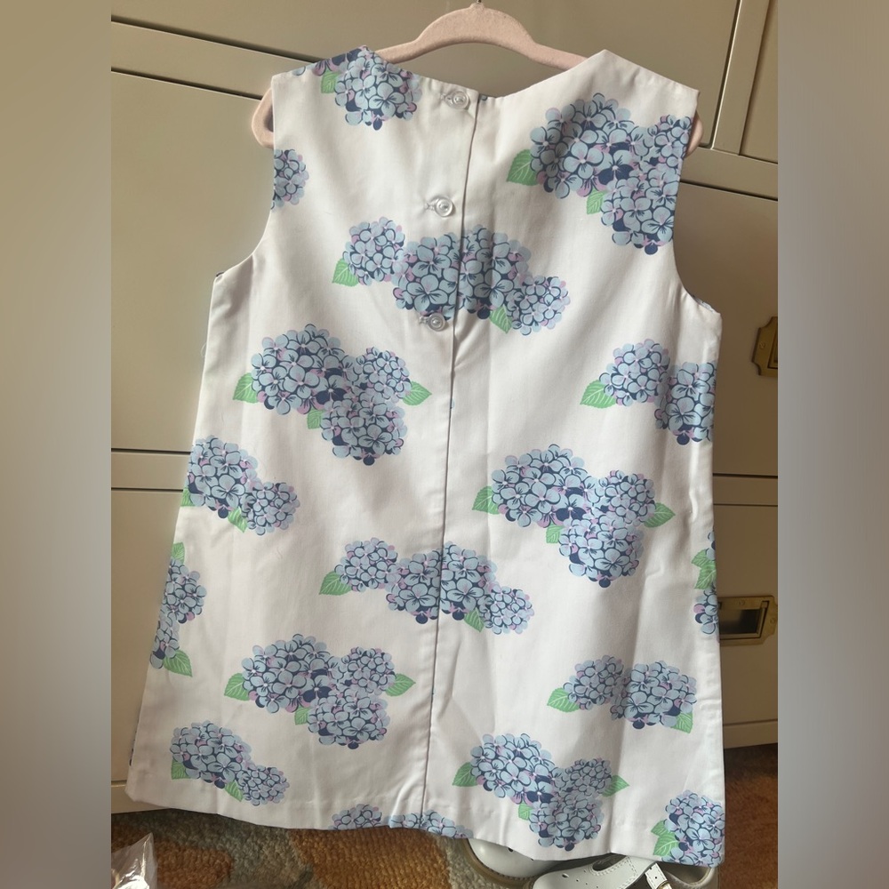 NWT Happiest Hydrangeas Annie Apron Dress - Picture 2 of 3